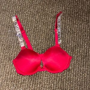 WORN ONCE VS jeweled bra. Great condition, tag cut out due to itchiness.